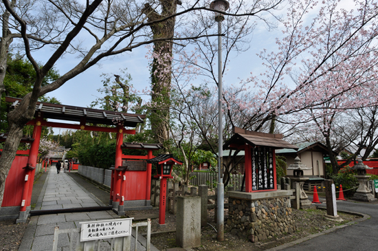 神社の入り口