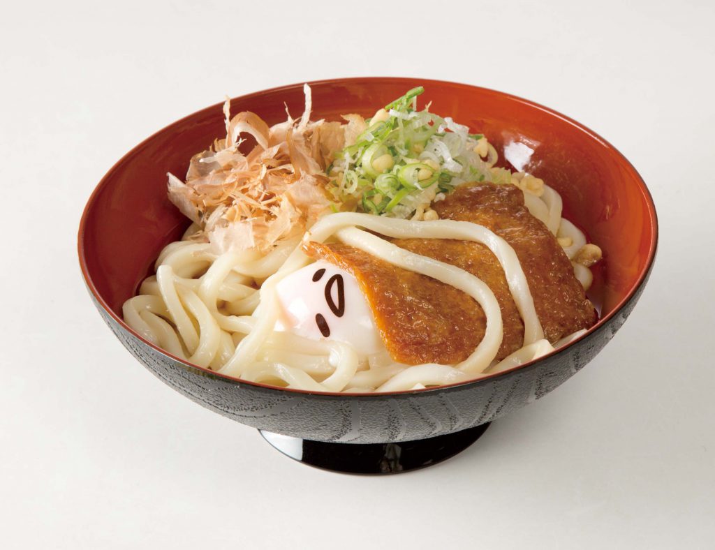 ぐでたまかふぇ京都：しがらみうどん